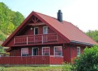Ferienhaus Fjordstrand in Bjoernevag bei Farsund
