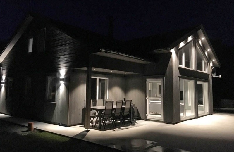 Ferienhaus Kåfjord 5 Abendstimmung