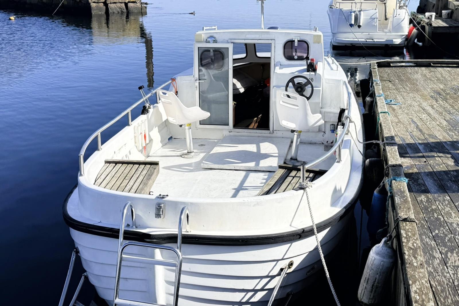 Mietboot 26 Fuß Dieselkutter Grimsoy , 55 PS
