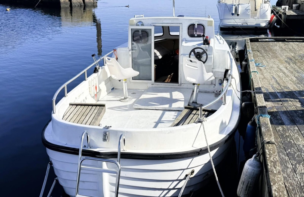 Mietboot 26 Fuß Dieselkutter Grimsoy , 55 PS