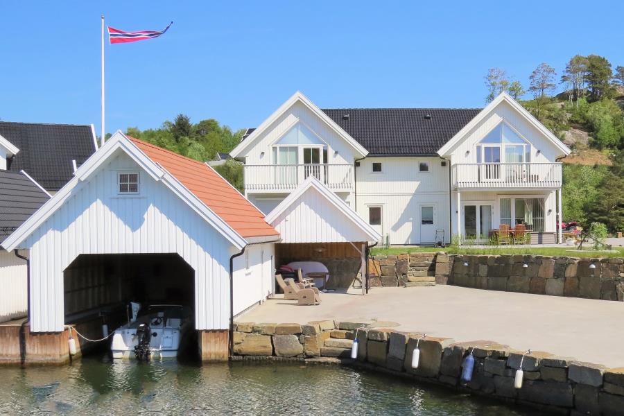 Ferienhaus Baly2 am Spangereidkanal, Lindesnes Spangereid