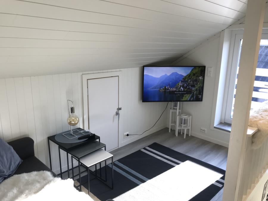 Flur oben mit Balkon