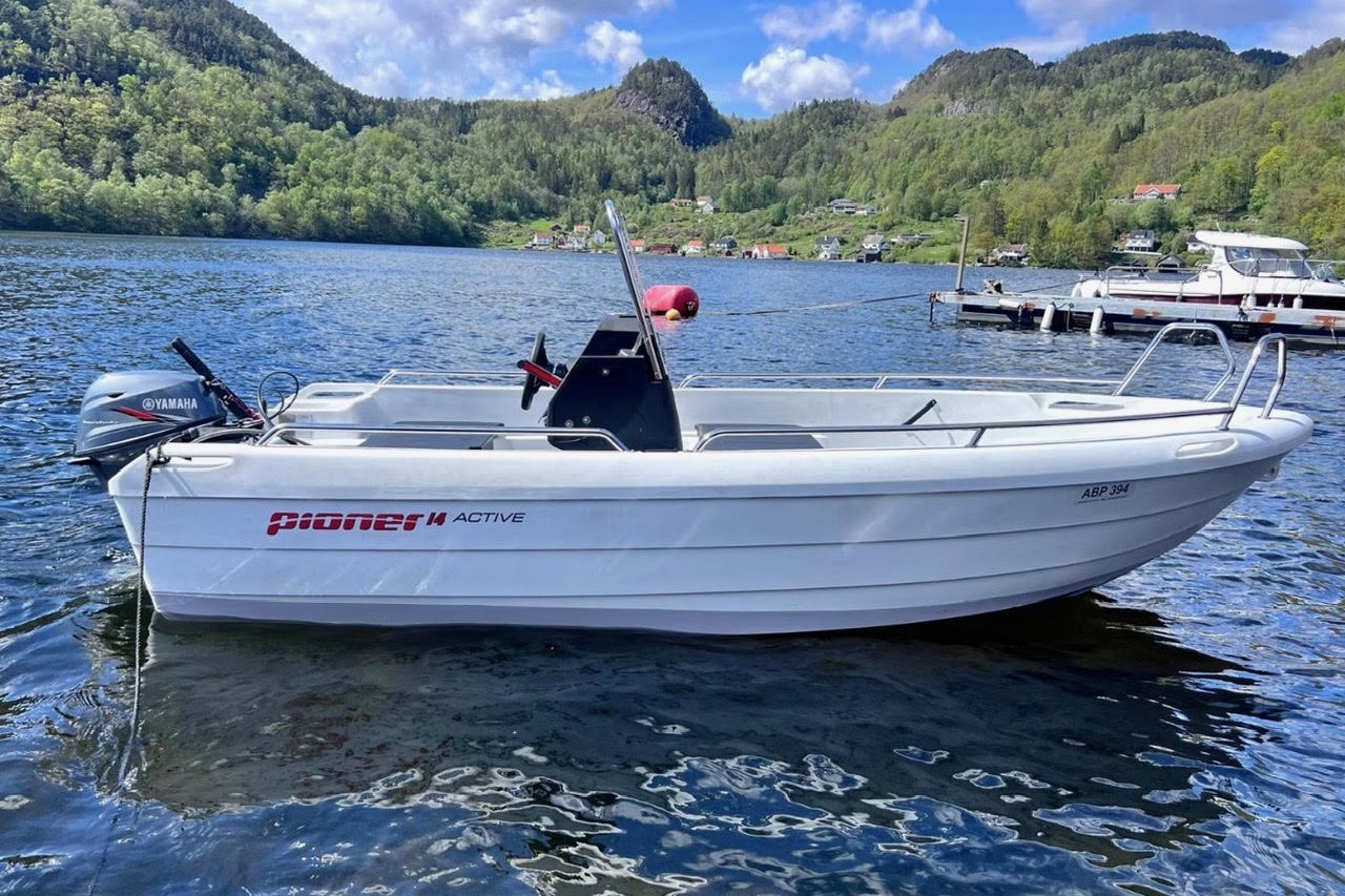 Pioner Active 14 ft. mit 10 PS (Motorupdate 15 PS) führerscheinfrei