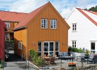 Hausansicht von der Steganlage