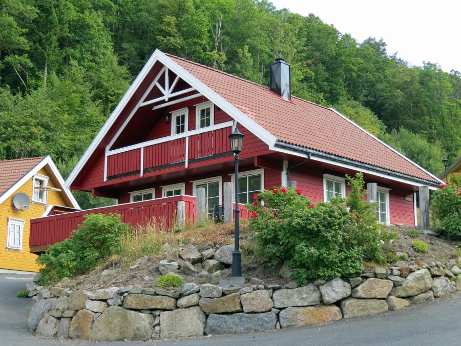 Ferienhaus Fjordtun in Björnevag bei Farsund