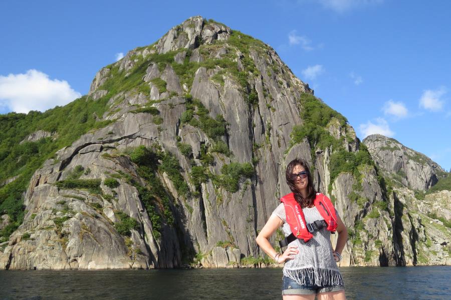 Leichtes Pollackangeln an den Steilkanten