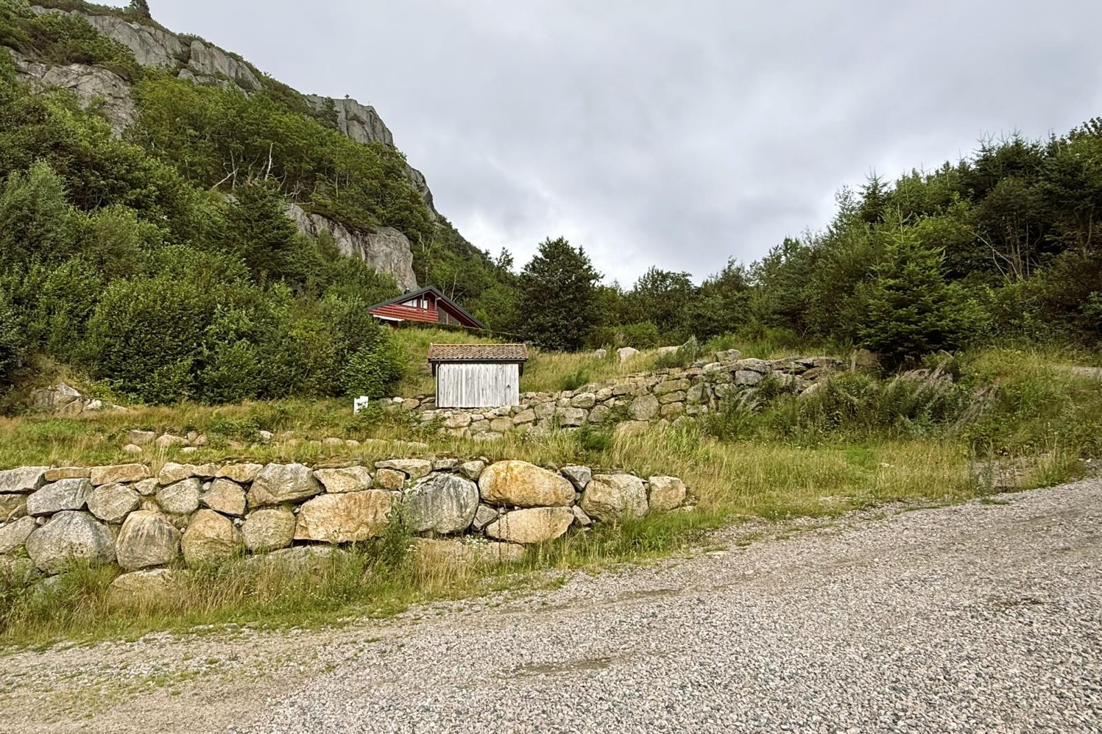 Blick zum Haus