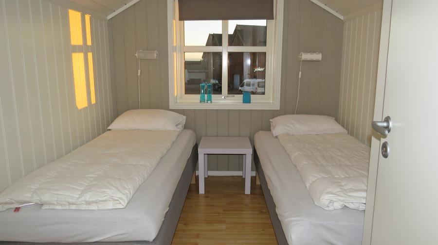 Schlafzimmer 2 mit 2 Einzelbetten