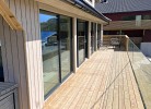 verglaste Verandabrüstung
