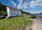 Ferienhaus Fjordidyll im Fjord bei Flekkefjord - Abelsnes, Südnorwegen