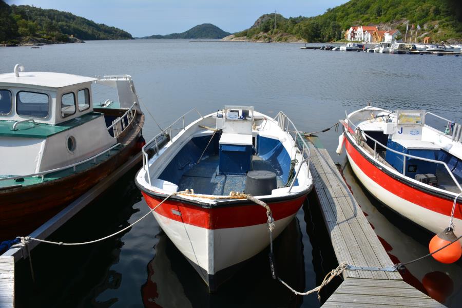 Boot Nr. J: Angelboot 22 ft., ehem. Rettungsboot, 48 PS Diesel