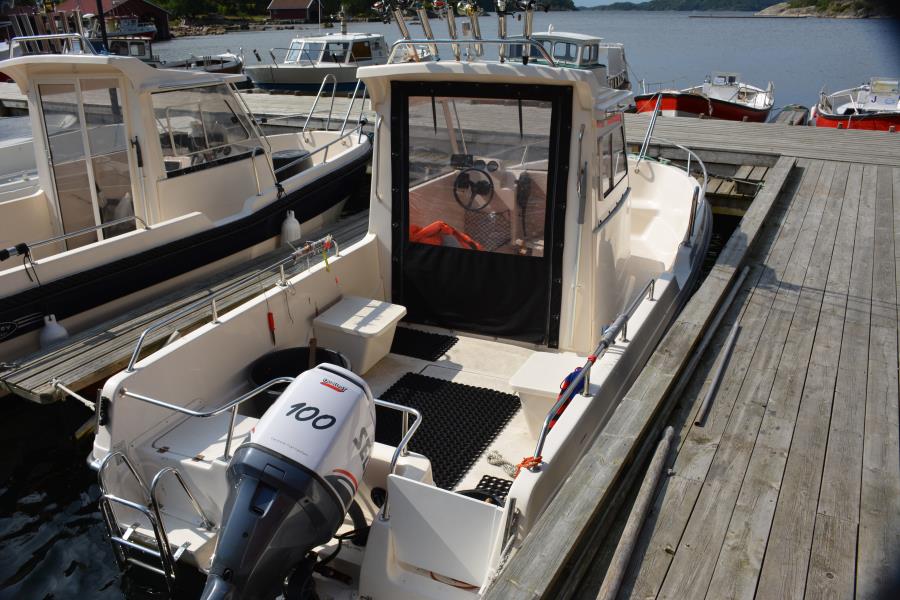 Boot Dolmoy 23 ft, 100 PS , Bootsnummer A1 bis A5