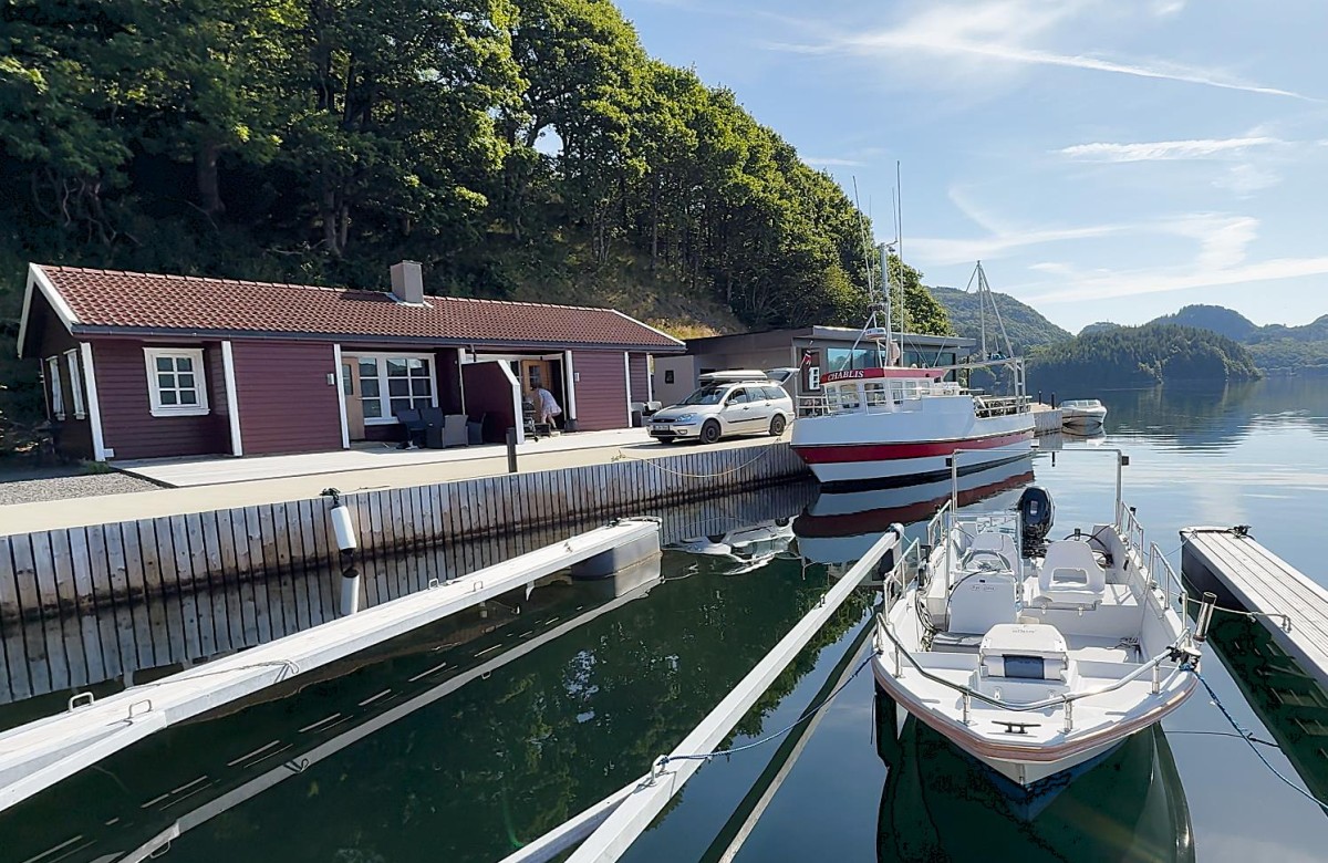 Nordstranda Hytte 3 (rechte Seite - Doppelhaus) in Farsund