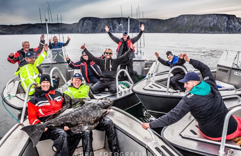 erfolgreich Fischen in der Barent See