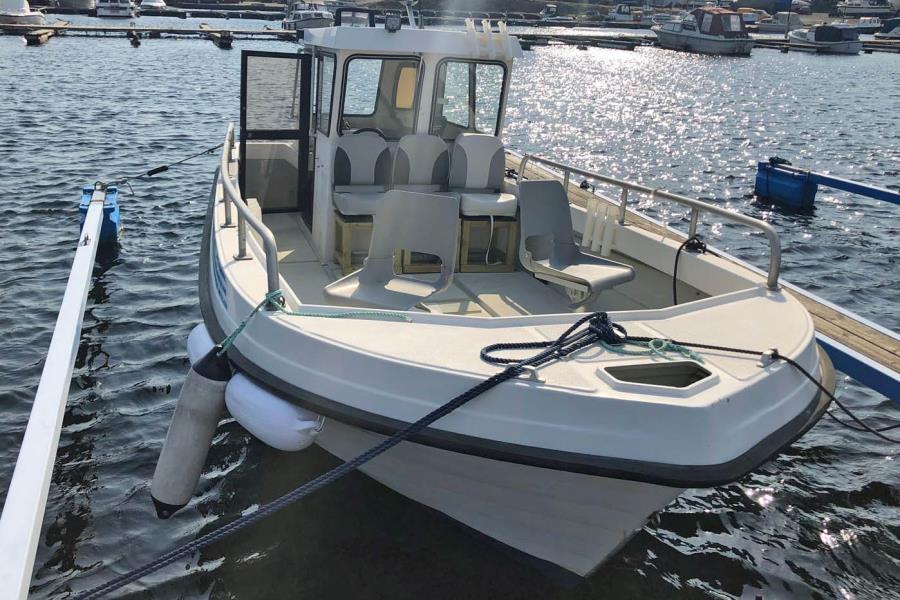 Inklusivboot Hansvik Aqua  mit neuem 70 PS, Plotter-Echolot