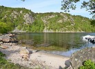 Badestelle am Fjord