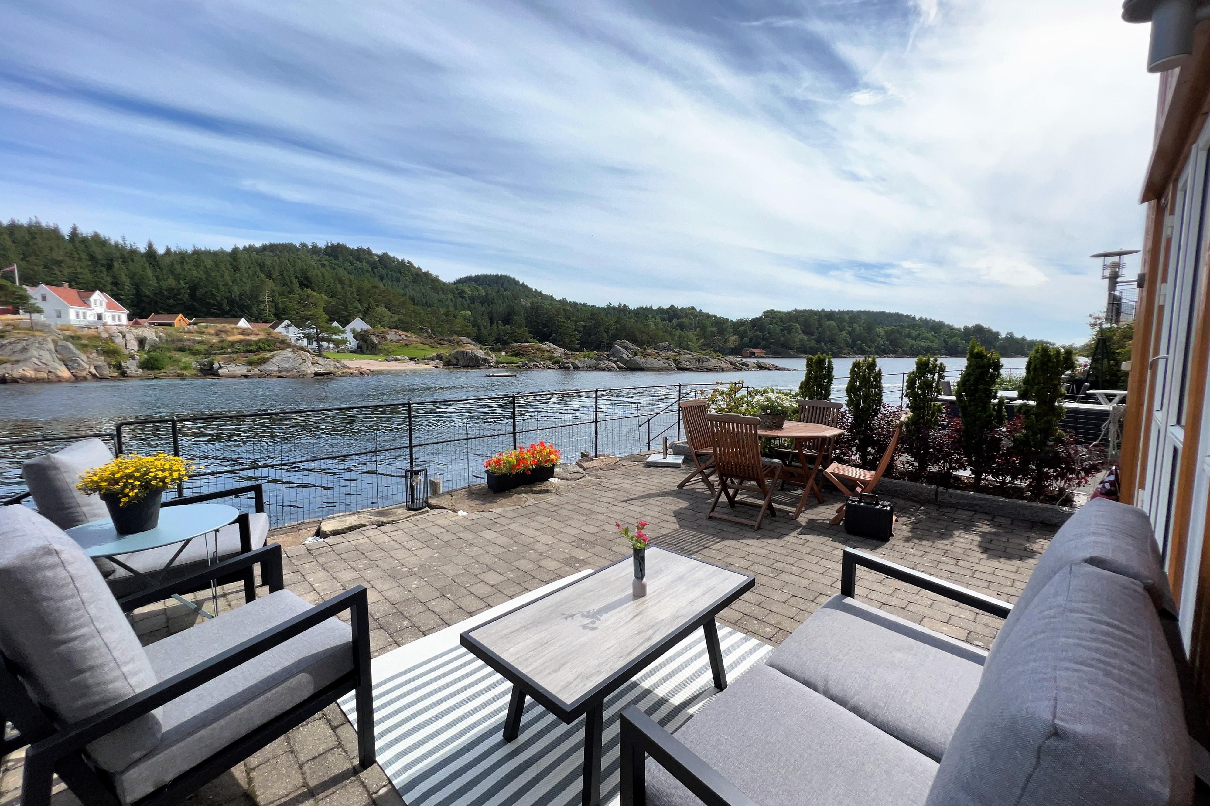 die Terrasse am Fjord
