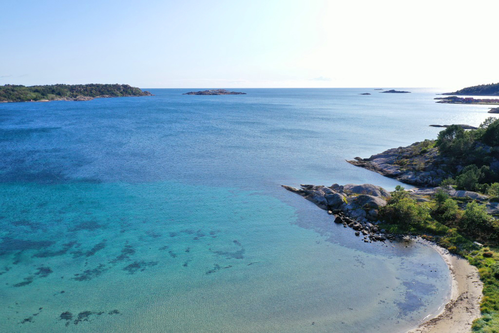 Bucht Njervesanden, Neu ab 07-2026 : Erstbezug Ferienhaus Njervesanden in Lindesnes, Südnorwegen