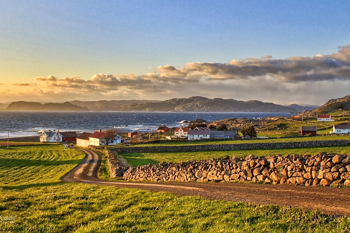 das schöne Listaland, Blick auf Jölle - Listafjorden