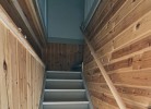 Treppe zum OG, absckließbar, falls beide Wohnungen gemietet werden