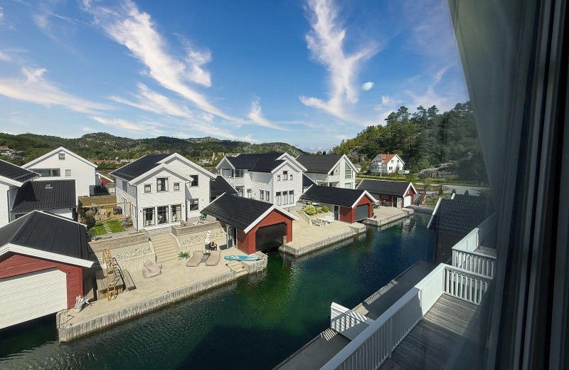 Ferienhaus 'Baly Laguna' Aussicht von Balkon u. Veranda