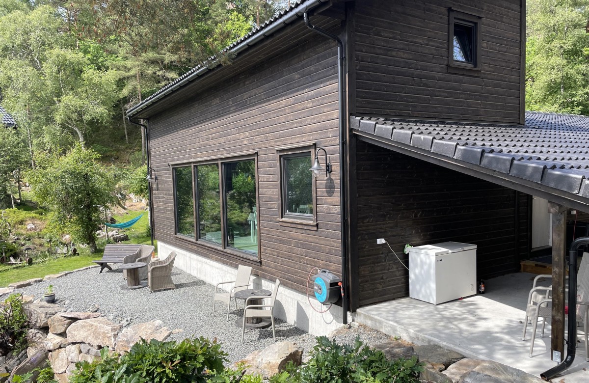 Umbau, fertig gestellt 2023, Ferienhaus Solvika