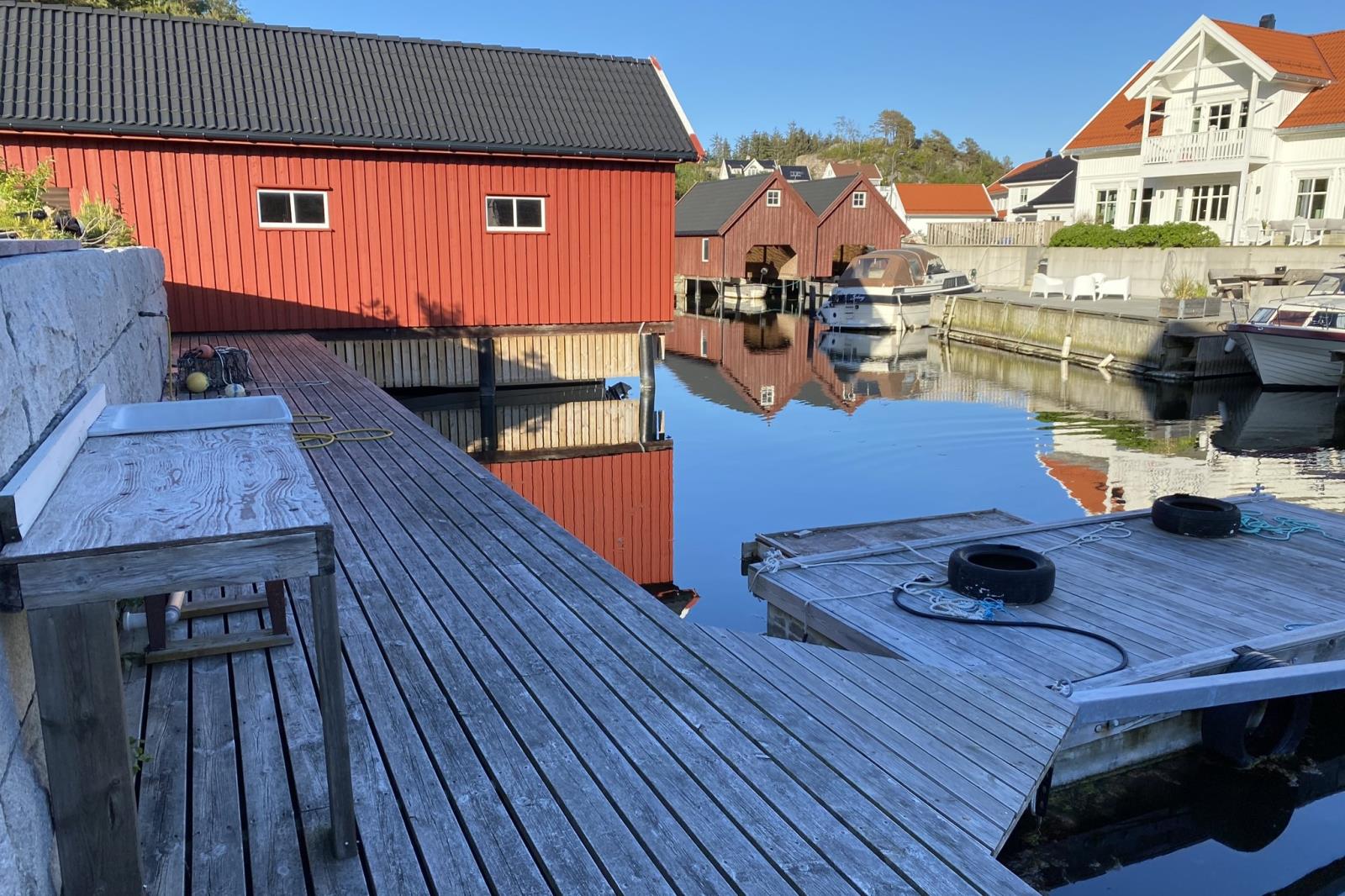 der Bootsplatz im nahen Baly