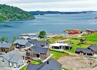 Ferienhaus Leila am Kafjord  links unten, Lindesnes
