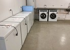 jede Wohnung hat eine eigene Kühltruhe