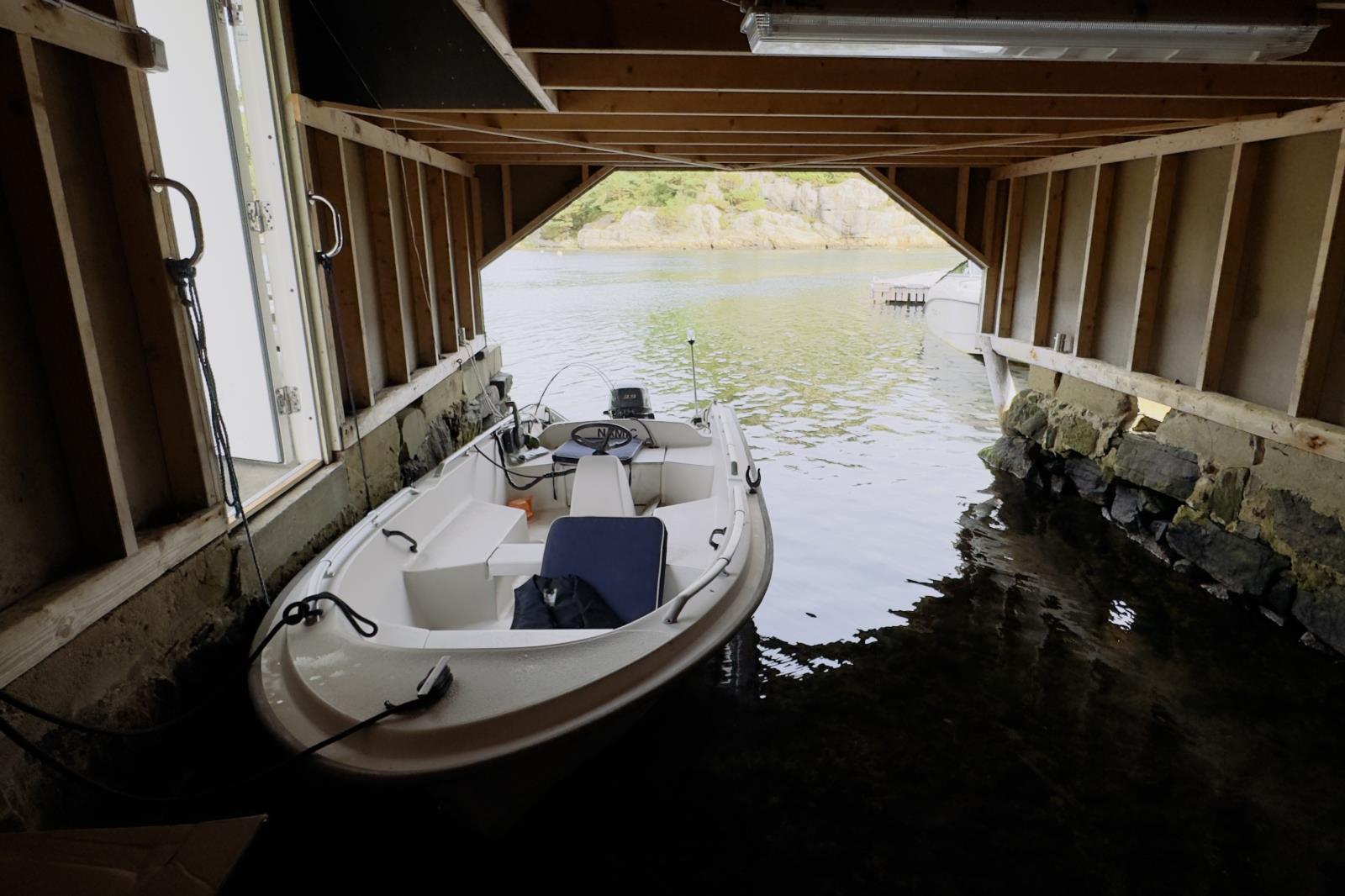 Boot im Bootshaus