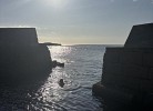 Baden im Meer bei Jölle