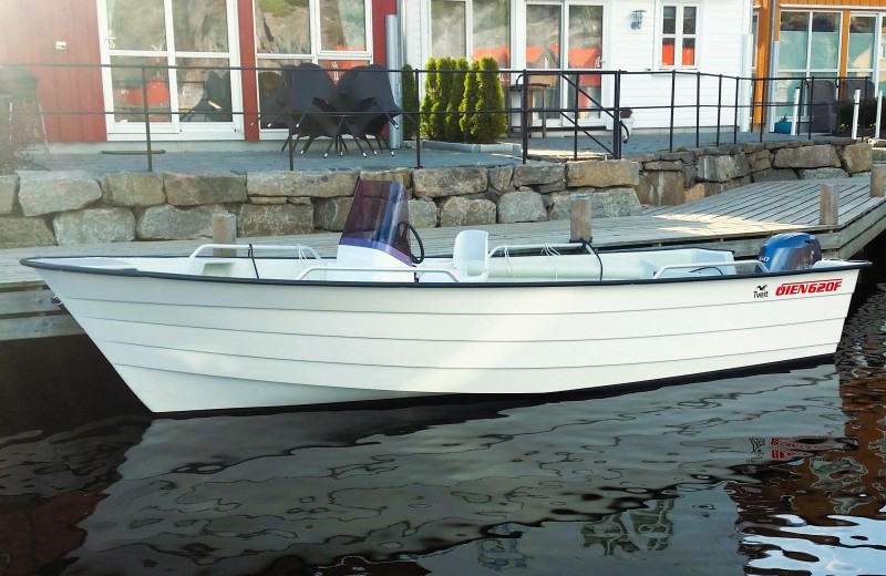 Inklusiv Boot Oien 620F mit 60 PS, Kartenplotter u. Echolot