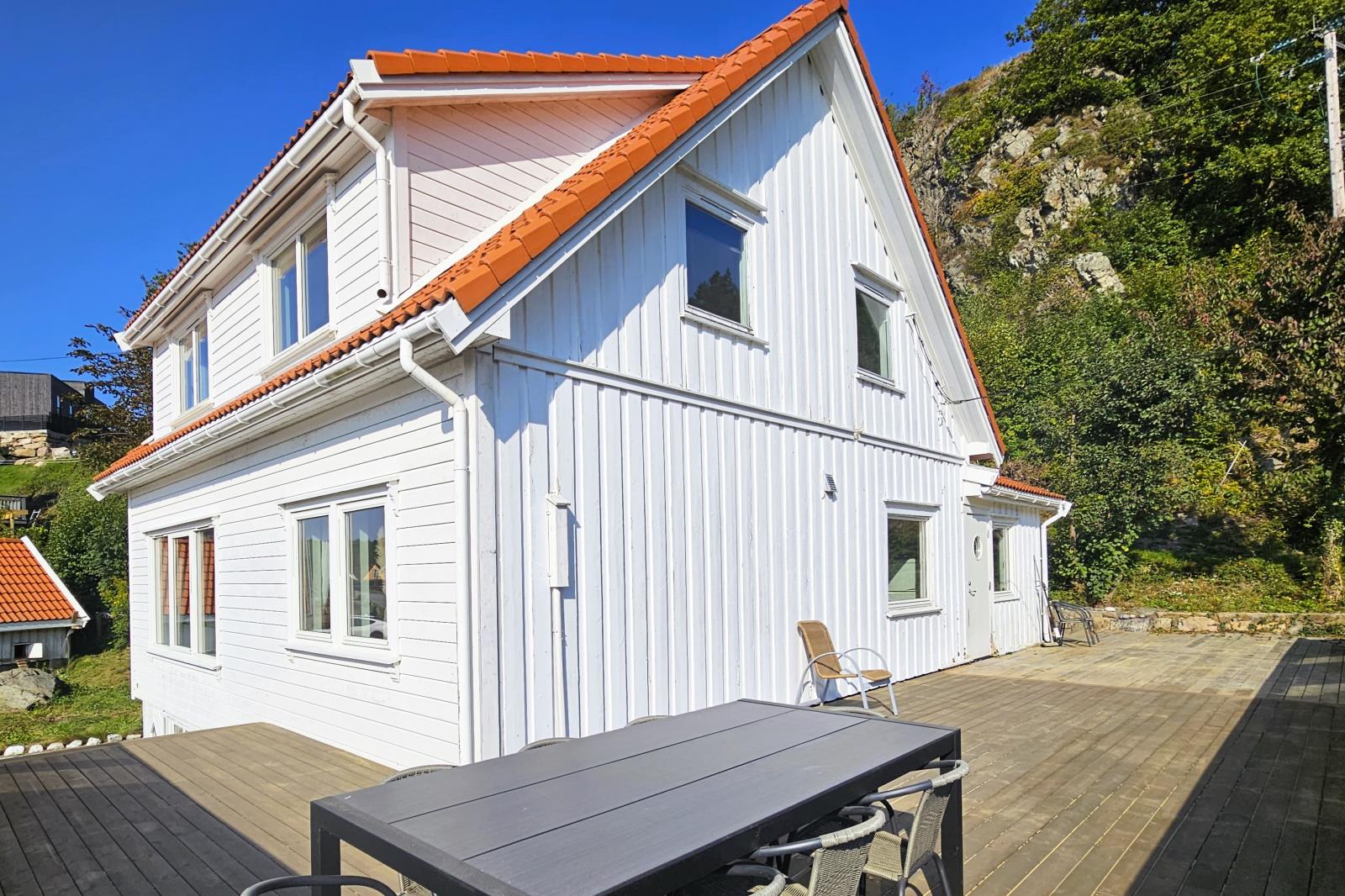 Ferienhaus Svennevik bei Spangereid Lussevika