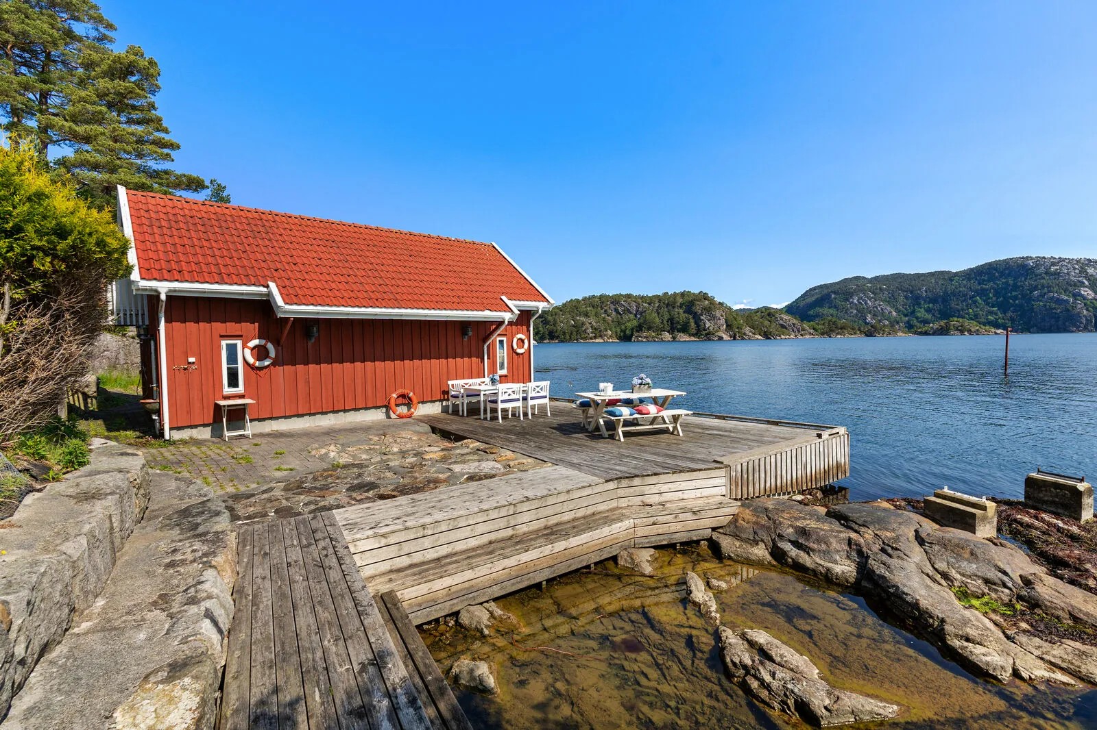 Bootshaus Ferienhaus Timrevika , Flekkefjord Abelnes