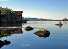 Blick auf Listafjord