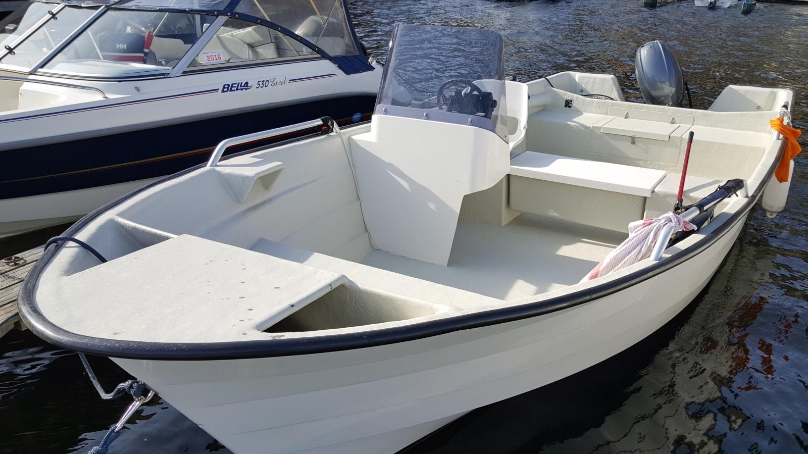 Inklusiv Boot Oien 620F mit 60 PS, Kartenplotter u. Echolot