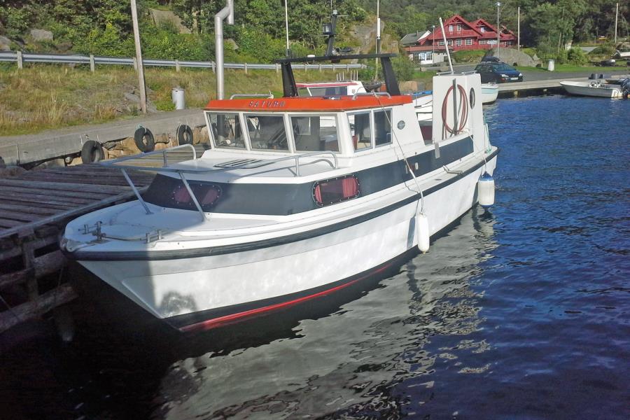 Boot Nr. F: Angelboot 27 ft., Kutter mit Kabine