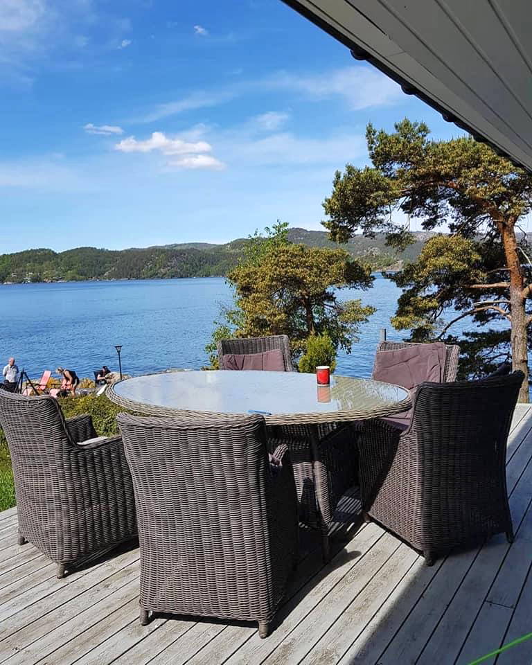 Terrasse am Haus