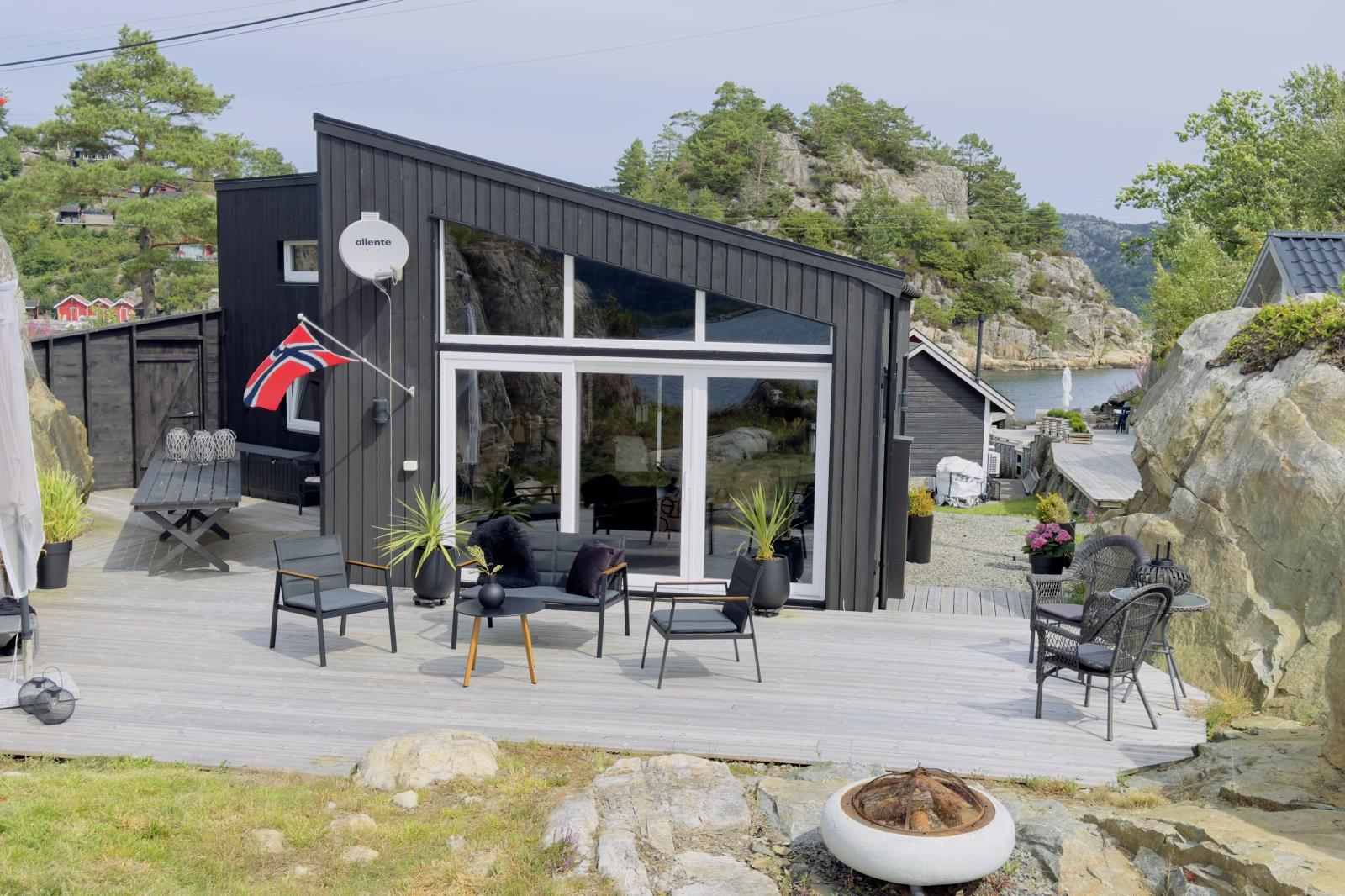 Ferienhaus Espholmen bei Abelnes - Flekkefjord