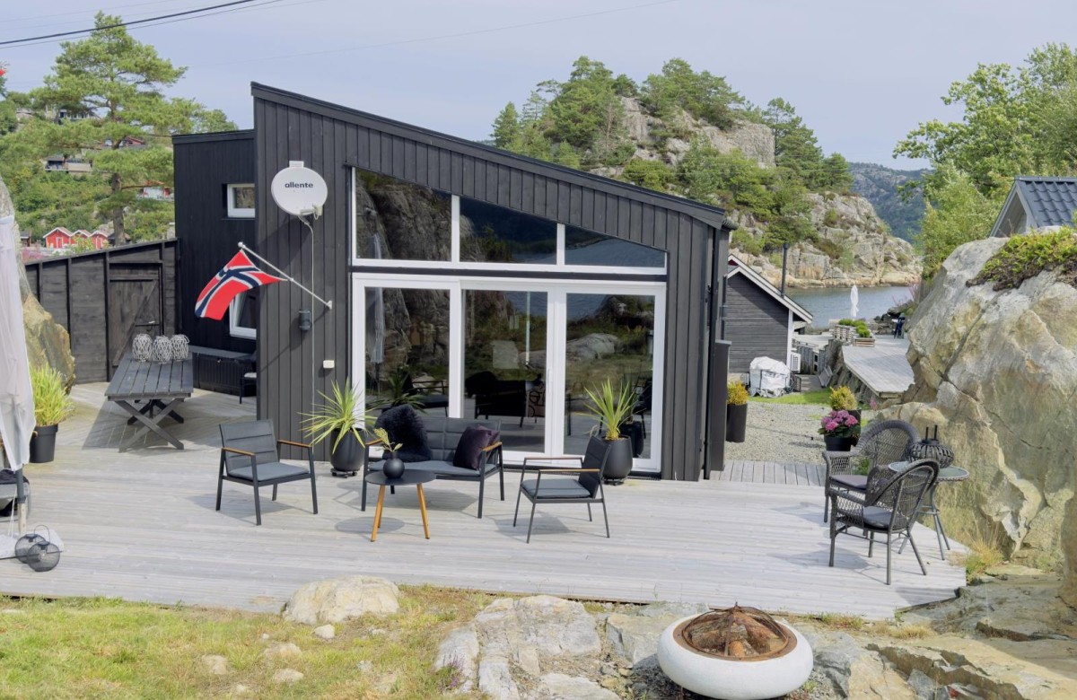 Ferienhaus Espholmen bei Abelnes - Flekkefjord