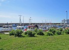 Aussicht in Richtung Hafen
