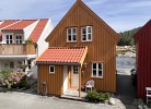 vor dem Haus