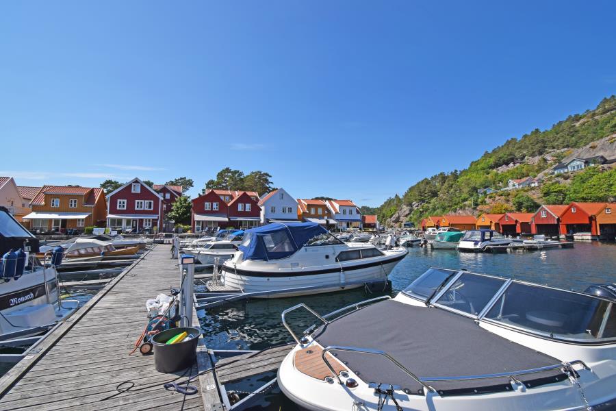 der Steg vor dem Haus
