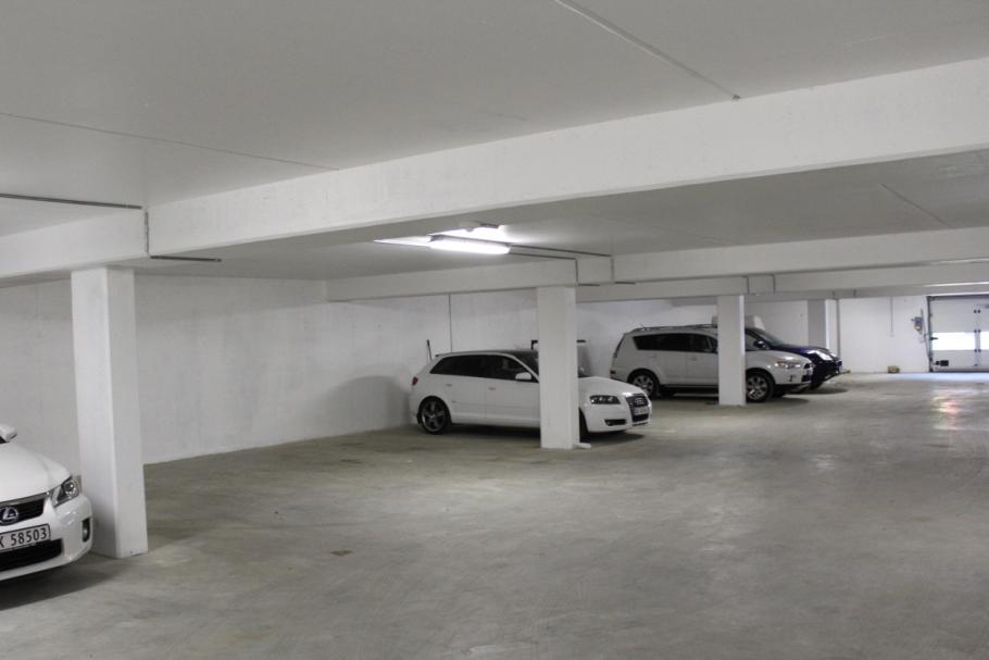 Parken unter der Insel