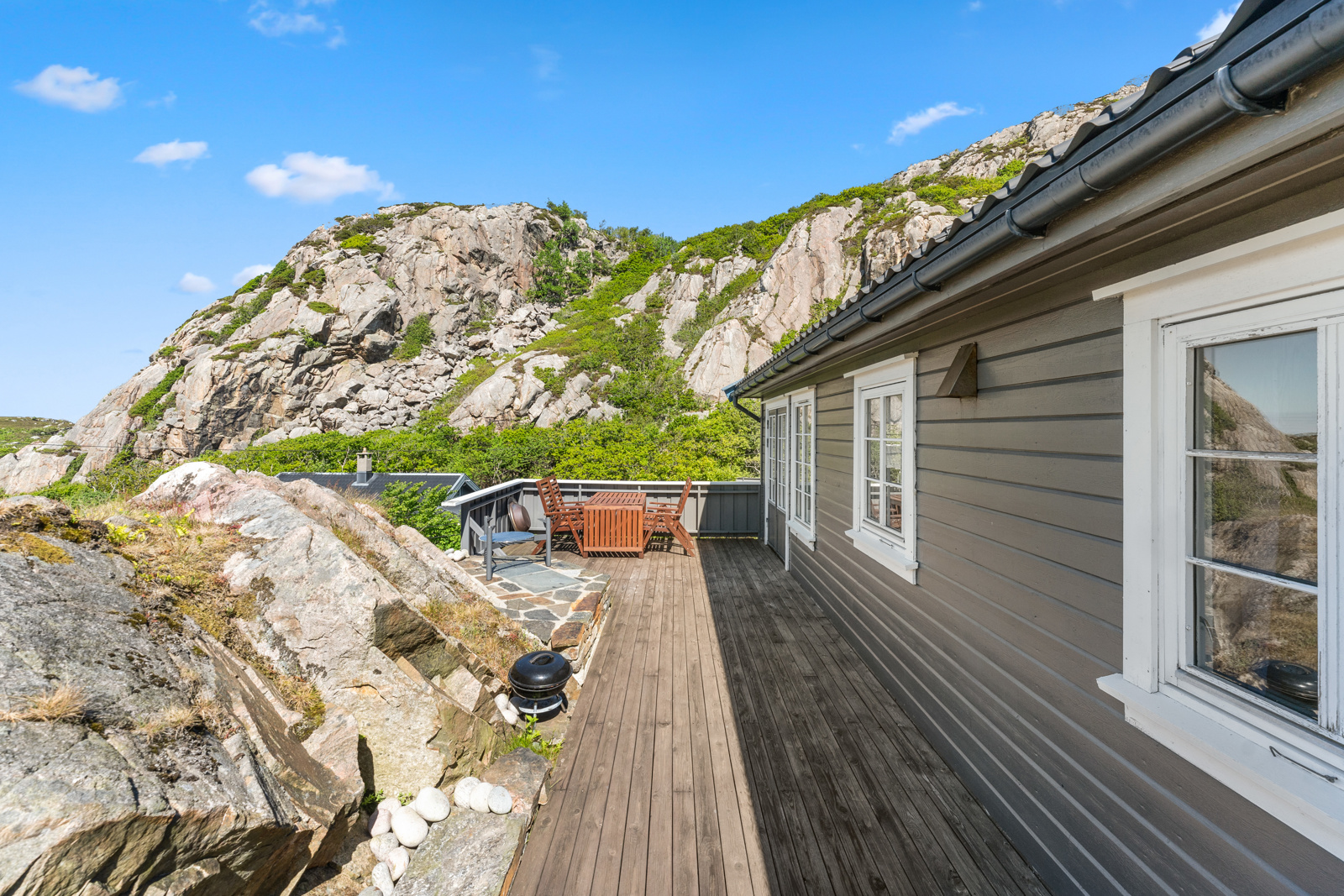 Veranda mit traumhaftem Blick