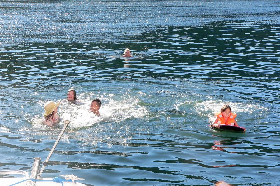 Baden im Meer
