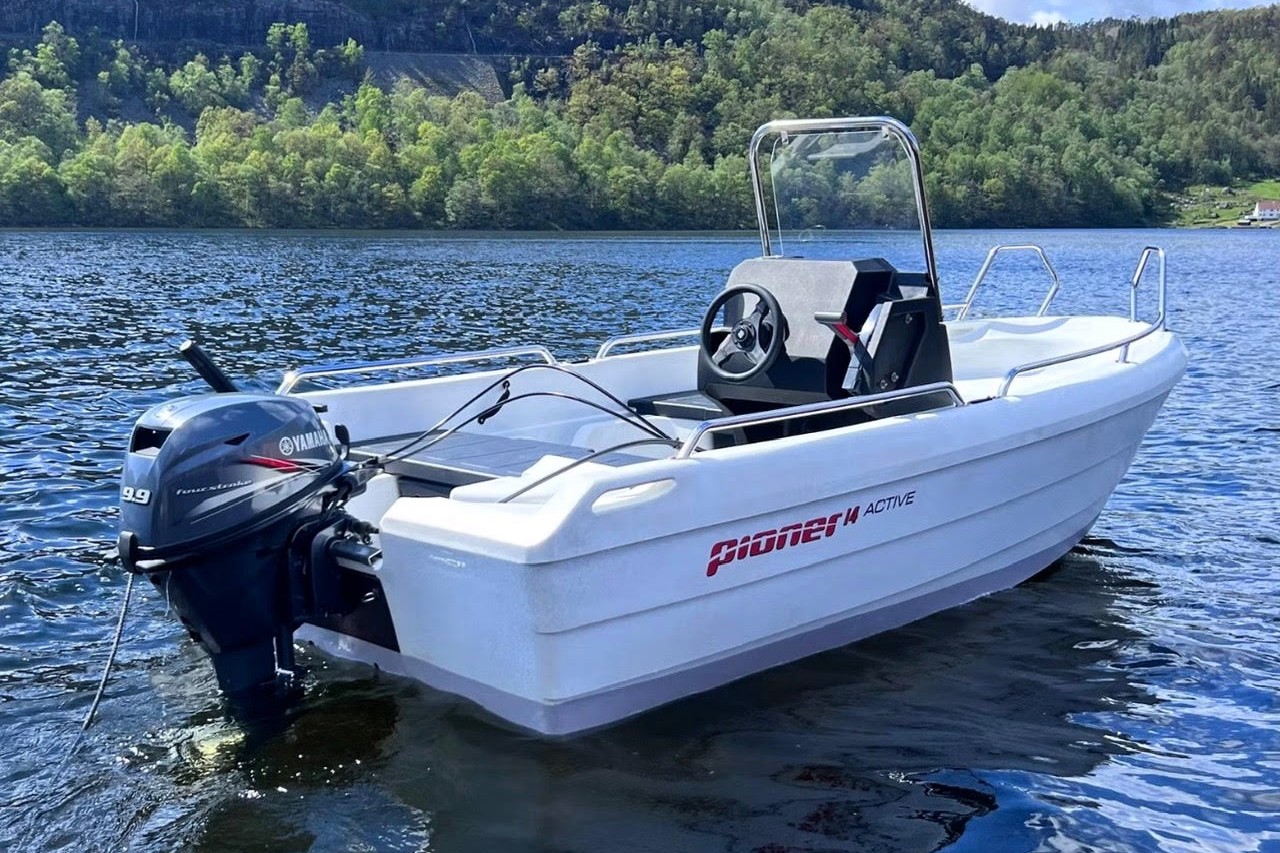 Pioner Active 14 ft. mit 10 PS (Motorupdate 15 PS) führerscheinfrei