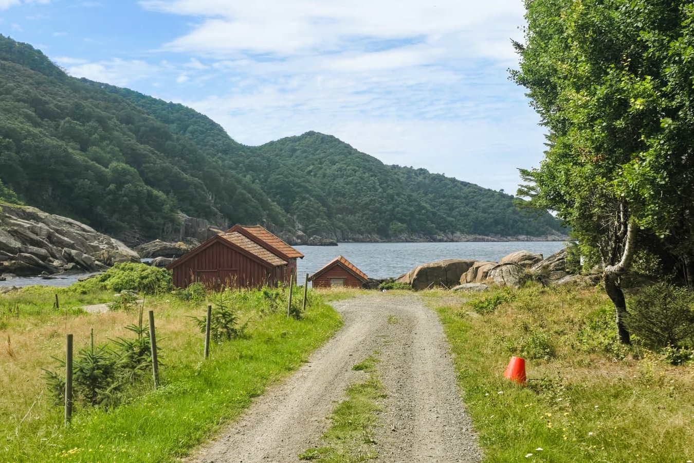 Ellestrand am Eidsfjorden