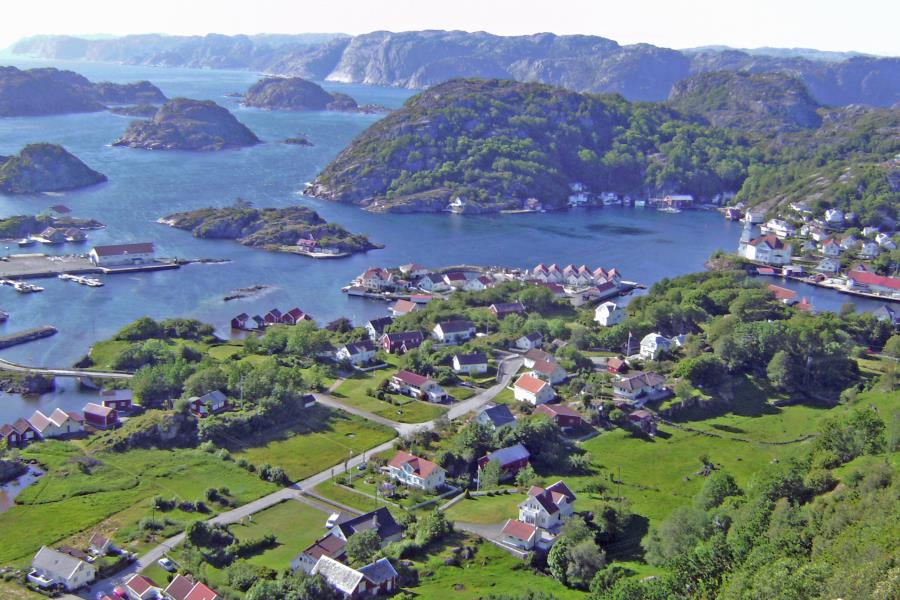 Blick vom Inselberg 