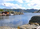 Blick von Risholmen auf Stolsfjorden